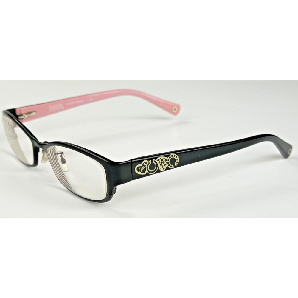Coach HC 5007 9044 Womens Rectangular 50-16-135mm Black Eyeglasses FRAMES ONLY - Picture 9 of 13